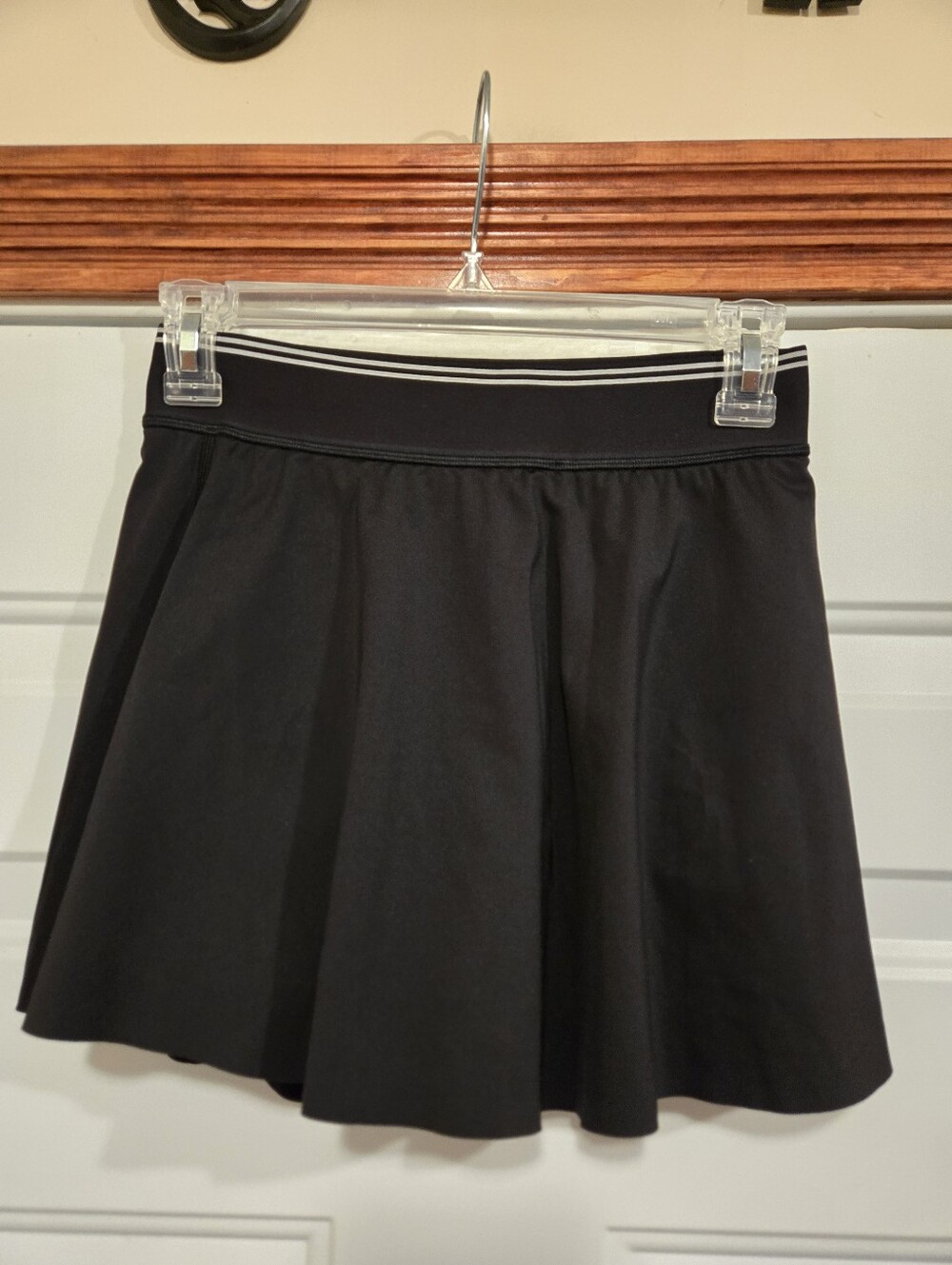 NWT Athleta Ace Advantage High Rise Tipped 13.5" Skort Black XS